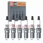 6 pc Champion Double Platinum Spark Plugs for 1997-2000 Mazda B4000 4.0L V6 eo (for: Mazda)