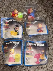 Alvin & The Chipmunks "4 Toy Set & Under-3 Toy" NIP McDonald's 6 total