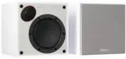 Monitor Audio Monitor 50 Compact Bookshelf Speakers Pair, 15 – 70 W, WHITE