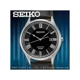 SEIKO 精工 手錶專賣店 國隆 SGEG99P1 男錶 石英錶 真皮錶帶 藍寶石水晶 防水