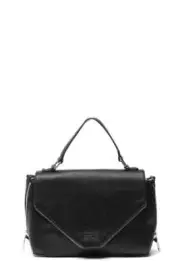 Replay FW3748-000-A0362-098 Shoulder Bag Women's Black Leather Stylish Design