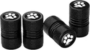 Handle Caps - Tyre Valve Covers in Set of 4 for Car Motorhome Truck Dustproof Leak-proof Valve Stem Caps Made of High-Strength Material for Longer Life and Protection