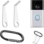 Sharelove 2 Pack Video Doorbel Key Replacement Tool (2024 Release) Practical Secure Removal Key Tool Compatible with New R-ing Battery Doorbell Camera Opening Key Tool