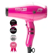 Parlux 385 Powerlight Ionic Ceramic Dryer 2150W - Fuchsia