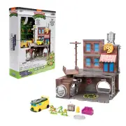 TEENAGE MUTANT NINJA TURTLES TURTLE LAIR DIORAMA SET BY JADA 34679