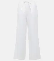 [Asceno] Asceno Aurelia linen straight pants AU 14 white