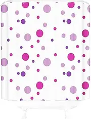 Punch-Free Shower Curtain Simple Modern Home Dormitory Hotel Bathroom Waterproof Thickened Odor-Free Bathtub Partition Curtains, W260CMxH200CM