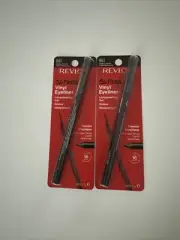 Lot Of 2 Revlon So Fierce! Vinyl Eyeliner Longwearing Gel 861 Mighty Mocha