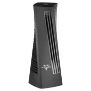 Vornado Helix 2 Speed Oscillating Personal Tower Fan, Black, 11.7x4 Inches