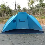 Summer Beach Tent Outdoor Camping Tent Anti UV Sunshade Shelter Picnic Tent