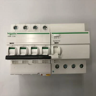 1PCS NEW iC65N 4P C25A 30mA Leakage switch Schneider