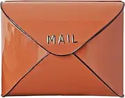 NACH Wall Mount Mailbox, 12.5 x 5 x 10 Inch Terracotta Waterproof Envelope Mailbox for Outside