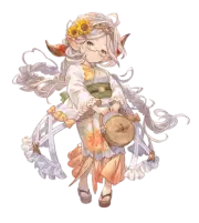 Zahlhamelina (Yukata) Granblue Fantasy Sticker 6" Anime Car Decal