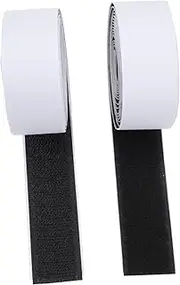 FUTUREORYY 2pcs Pedal Board Tape for Guitar Effects Durable Hook and Loop Stickers Easy Cut to Fasteners for Effector Installation Safe and Wear Resistant Adhesive