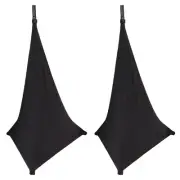 Speaker Stand Cover 2 Pack Tripod DJ Speaker Light Stand Skirt Scrim Cover Tr...