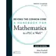 Beyond the Common Core: A Handbook for Mathematics in a Plc at Work, High School