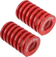 eMagTech 2pcs 25mm Car Trunk Tailgate Strut Support Spring Spiral Stamping Compression Spring Compatible with Tesla Model 3 2017?2020 Red