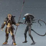 圖外星人對戰。 PREDATOR FIGMA SP-108 NECA ALIEN 關節可動模型