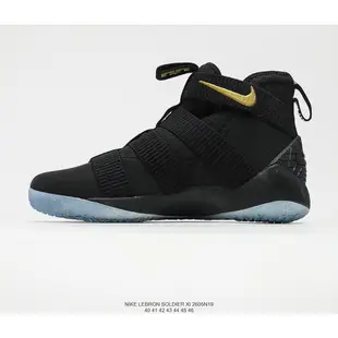 耐吉NIKE Lebron SOLDIER XI 詹姆斯士兵 籃球鞋 松紧绷带 魔術貼 中幫 男鞋 實戰