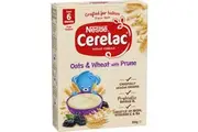 Nestle Cerelac Oats & Wheat With Prune Baby Cereal +6 Months 200g
