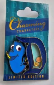 Disney "D" Charming Characters Finding Nemo Dory LE Pin # 121264
