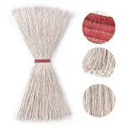 Economical Super Clean Mop Heads Refill Cut end Residential and Commercial White