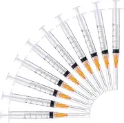 2.5ml Syringe with Needle - 25G Needle 20-Pack Individually packed Suitable for use in industrial laboratories