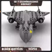 WG4005 1/74 SR-71 Blackbird Reconnaissance Aircraft Building Blocks Small