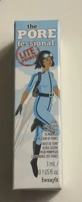 Benefit The Porefessional Ulta Lightweight LITE Face Primer .1 oz 3ml