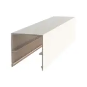 DECO 75 x 50mm Surf Mist DecoBatten QuickClick Cover