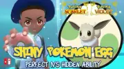 ✨ SHINY EEVEE 6IVS POKEMON EGG - POKEMON SCARLET & VIOLET✨✅FAST TRADE
