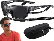 [Generic] Running Sunglasses - UV Protection Outdoor Glasses for Running, Softball, Biking,UV 400 Outdoor Glasses, Softball Biking Glasses, Polarized Baseball Sunglasses for Sports