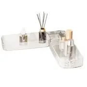 Multifunctional Wall-Mounted Rotating Storage Corner Shelf, 180 Degree4425