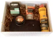 Mens Gift Hamper Loreal Men Expert Face Wash Barber Club Beard Care Soap & More