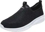 [Generic] Plush Sneaker Slippers for Men Men Sports Shoes Fashionable New Pattern Mesh Breathable Lightweight Comfortable Sole Casual Sports Shoes Mens High Sneaker Shoes