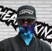 FACE MASK / BANDANA - THE GALAXY - (Motorbike, Gym, Party, Cycling, Skate, Snow)