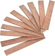 Clarinet Joint Corks 10PCS/Set Clarinet Neck Joint Cork Sheet Instrument Repair Saxophone Cork Sheets Kit