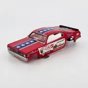 Auto World Plymouth Duster FC Body, Red Mongoose Tom McEwen, Fits 4 Gear Chassis