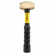 Nupla 30-025 Brass Sledge Hammers, 2 1/2 lb., SG Grip Handle, Yellow