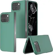 [DAMONDY] for Pixel 9 Pro Fold Flip Case, Google Pixel 9 Pro Fold Case,Ultra Thin Hard Plastic Full Protective Cover with Matte Finish Compatible with Google Pixel 9 Pro Fold 2024 -Green