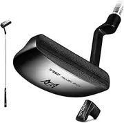 Golf Putter for Female Male - Golf Blade Putter with PU Golf Headcover - Golf Push Rod Sports&Outdoor