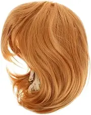 Baluue Men's Wig Men Apparel Wigs Cosplay Wig Mens Hair Wig Halloween Costumes Synthetic Wig for Costume Yellow Wig Men Men's Short Wig Short Cosplay Hair High Temperature Wire Golden