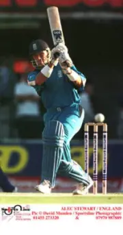 Alec Stewart England Old Player Cricket Photo 20