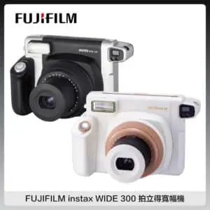 FUJIFILM 富士 instax WIDE 300 拍立得寬幅機 (太妃糖色/黑色) 公司貨