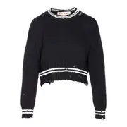 [Marni] Marni Distressed-effect Jumper 42 IT BLACK
