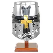 New Medieval Design Crusader Knight Helmet Templar Helmet With Stand