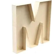 A-Z Full Alphabet Fillable Letter Box M Fillable Number Box