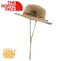 在飛比找蝦皮商城優惠-【The North Face 抗UV遮陽帽《深卡其》】CF