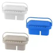 3 in Paint Brush Cleaner, Artist Brush Washer with Lid Palettes & Brush Holder