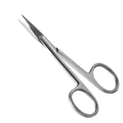 Set of 2 Iris Scissors, 5", Straight, Sharp Points, Premium